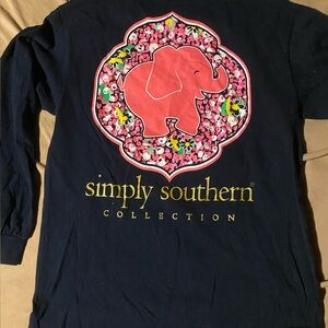 Simply southern size medium long sleeve shirt
